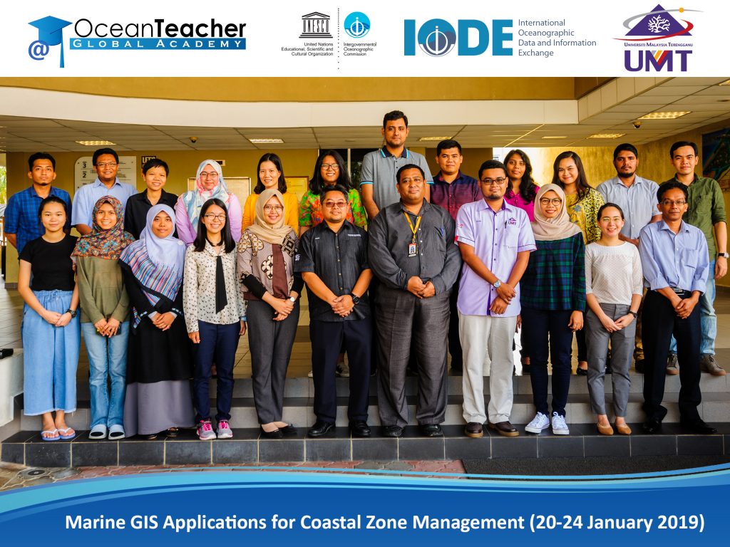 OTGA Training Course: Marine GIS Applications for Coastal Zone Management | 20-24 January 2019